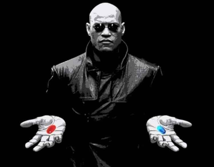 Το τεστ του Μάτριξ: Εσείς θα διαλέγατε το μπλε ή το κόκκινο χάπι;