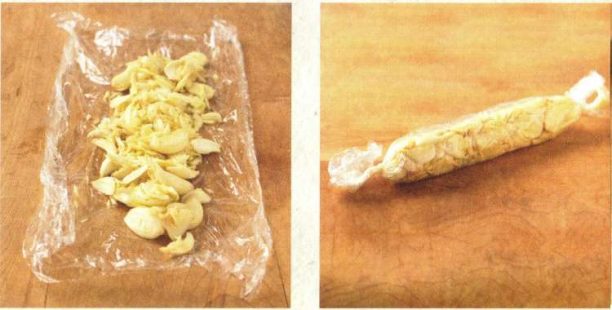Πώς να αποθηκεύσετε το σκόρδο στην κατάψυξη σε μορφή ρολού