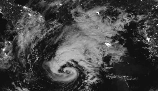 Η εντυπωσιακή φωτογραφία του κυκλώνα Ζορμπά από τη NASA