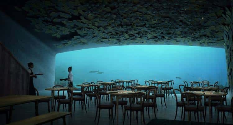 Το πρώτο υποβρύχιο εστιατόριο της Ευρώπης θα ανοίξει σύντομα στη Νορβηγία
