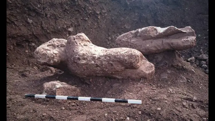 Τρεις κούροι της αρχαϊκής εποχής ανακαλύφθηκαν τυχαία σε χωράφι της Αταλάντης (φωτογραφίες)