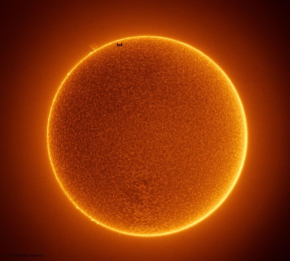NASA: Εντυπωσιακή φωτογραφία του Διεθνούς Διαστημικού Σταθμού να περνά μπροστά από τον Ήλιο