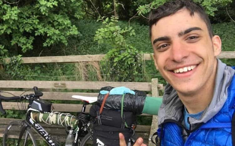 Έλληνας φοιτητής έκανε ποδήλατο επί 48 μέρες για να επιστρέψει από τη Σκωτία στην Ελλάδα