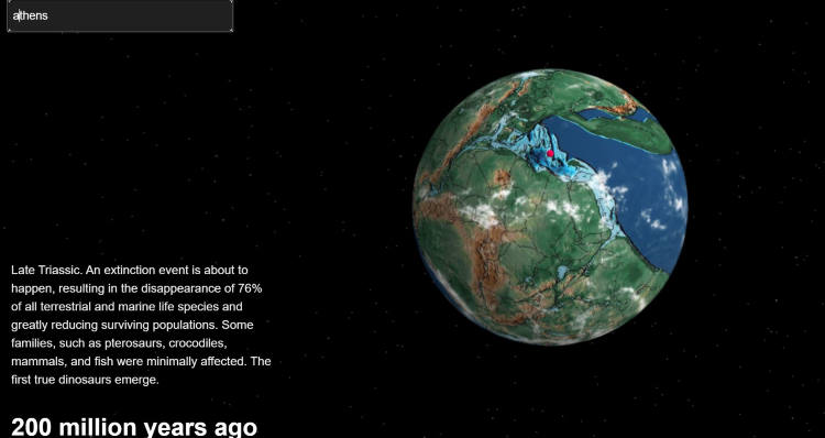 Χάρτης μας δείχνει πού βρισκόταν πάνω στη Γη η τοποθεσία που ζούμε πριν από 750 εκατομμύρια χρόνια