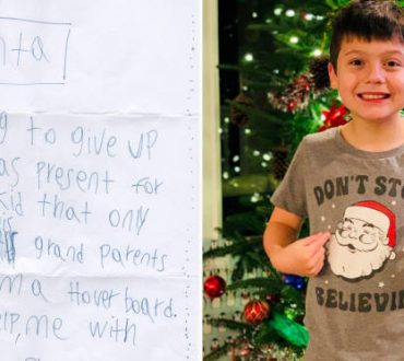 9χρονο αγόρι έγραψε στον Άγιο Βασίλη ζητώντας του να δώσει το δώρο του σε ένα παιδί που πενθεί