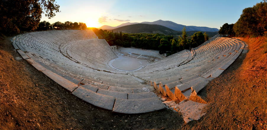 Αρχαίο θέατρο Επιδαύρου: Η κοιτίδα του παγκόσμιου πολιτισμού από ψηλά (βίντεο)