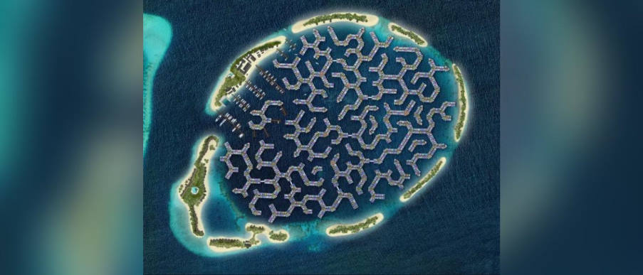 Οι Μαλδίβες χτίζουν πλωτή πόλη για να αντιμετωπίσουν την άνοδο της στάθμης της θάλασσας