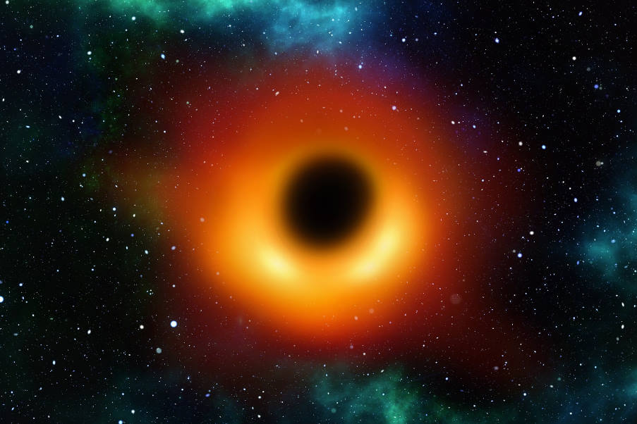 Αστρονόμοι εντόπισαν για πρώτη φορά φως πίσω από μια Μαύρη Τρύπα - Ο Αϊνστάιν είχε και πάλι δίκιο