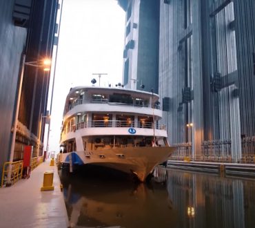 Κίνα: Ένας ανελκυστήρας για πλοία 3.000 τόνων, χάρη στον Αρχιμήδη! (Βίντεο)