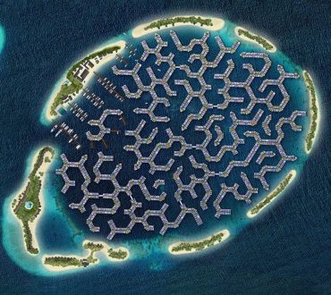 Οι Μαλίβες κατασκευάζουν μια πολύχρωμη πλωτή πόλη για να αντιμετωπίσουν τις επιπτώσεις της κλιματικής αλλαγής