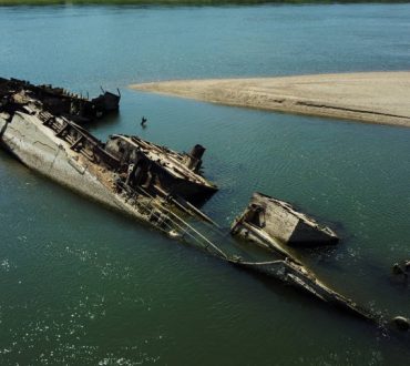 Δούναβης: Η ξηρασία ανέδειξε ναυάγια πλοίων του Β Παγκοσμίου Πολέμου!