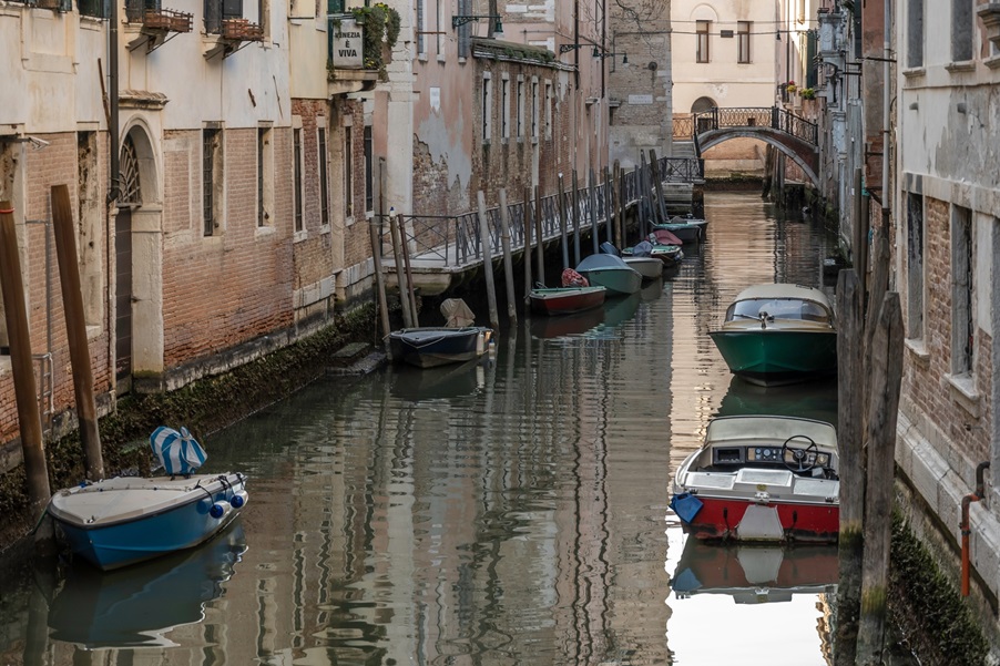 Κλιματική αλλαγή | Τα κανάλια της Βενετίας στεγνώνουν λόγω της έλλειψης βροχοπτώσεων