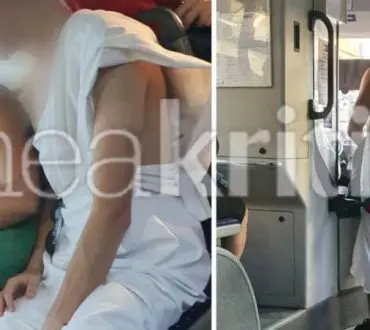 Ηράκλειο: Ντύθηκαν αρχαίοι Έλληνες και μπήκαν στο λεωφορείο του ΚΤΕΛ
