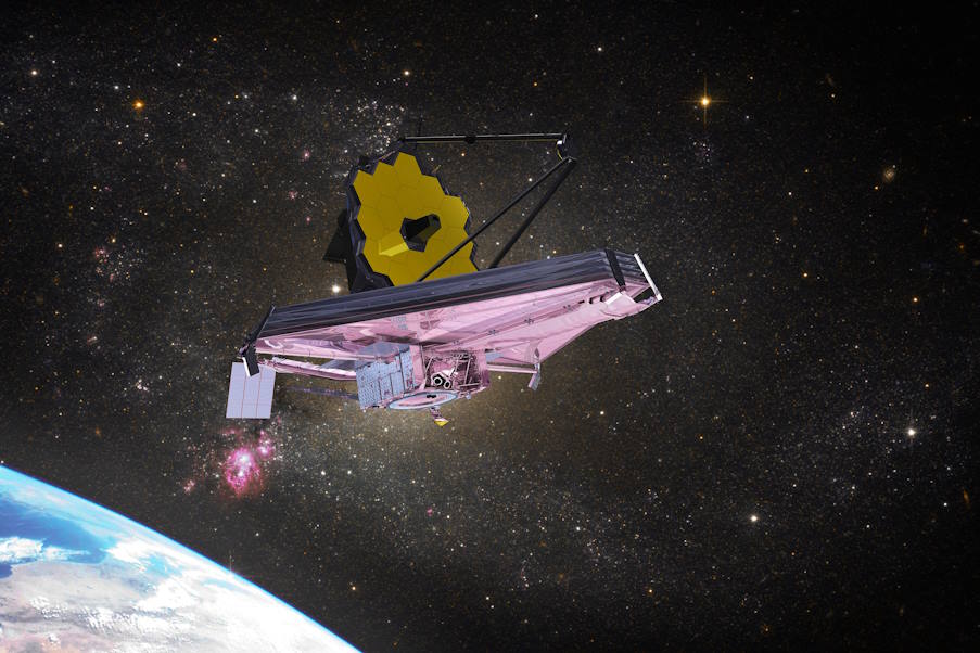 Τηλεσκόπιο James Webb: Ανίχνευσε οργανικά μόρια 12 δισ. έτη φωτός μακριά από τη Γη
