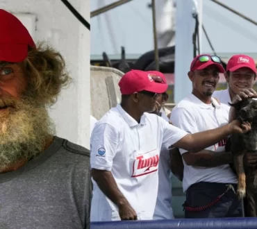 Επιβίωσε 2 μήνες στη θάλασσα, με τον σκύλο του. Τώρα εξηγεί γιατί πρέπει να πει «αντίο» στο κατοικίδιό του