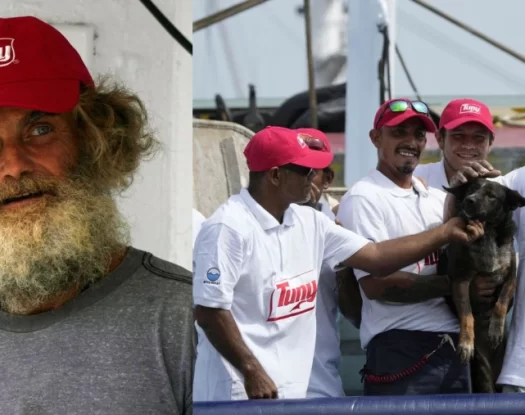 Επιβίωσε 2 μήνες στη θάλασσα, με τον σκύλο του. Τώρα εξηγεί γιατί πρέπει να πει «αντίο» στο κατοικίδιό του