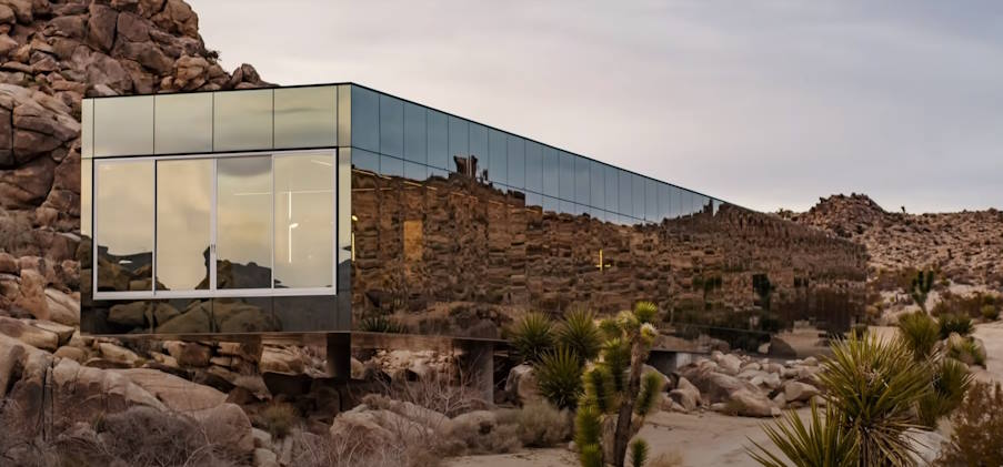 Το «αόρατο σπίτι» | Ένα αρχιτεκτονικό αριστούργημα στη μέση της ερήμου!