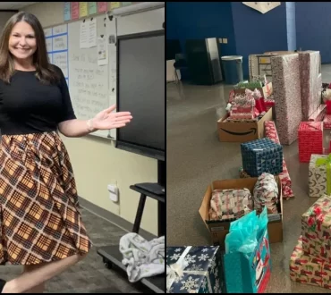 Καθηγήτρια στις ΗΠΑ γίνεται viral μαζεύοντας λεφτά για δώρα και για τους 900 μαθητές του σχολείου της!