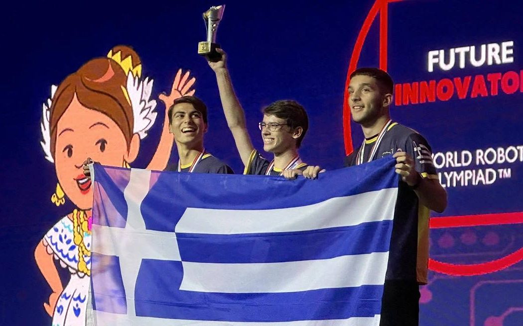 1η θέση στην Ευρώπη η ελληνική αποστολή στην Ολυμπιάδα ρομποτικής!