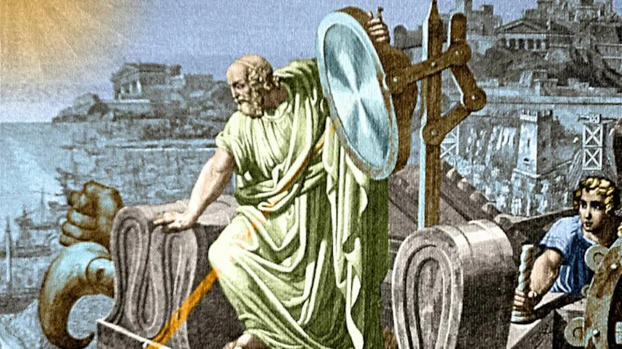 Μαθητής Γυμνασίου αναβίωσε ένα από τα πιο θρυλικά όπλα του Αρχιμήδη - Debate 2.200 ετών για το εάν όντως υπήρξε