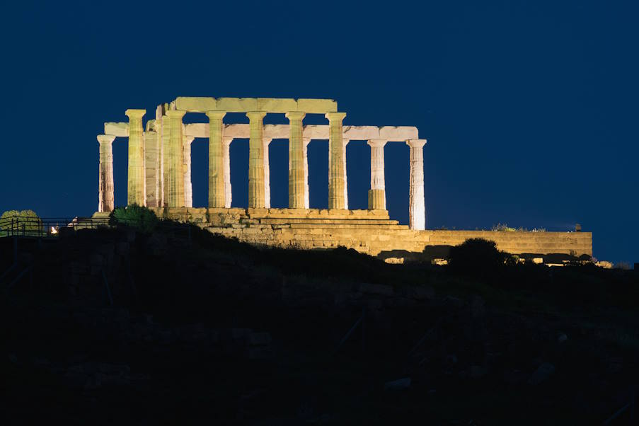 Ναός του Ποσειδώνα: Αποκτά νέο φωτισμό - Το σχέδιο του υπουργείου Πολιτισμού (φωτογραφίες)