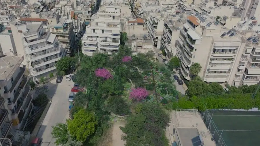 Σε μικρό δάσος ετοιμάζεται να μετατρέψει την περιοχή “Αλεπότρυπα” στην Άνω Κυψέλη ο δήμος Αθηναίων