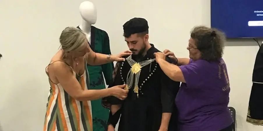 Δράμα: Ξένοι φοιτητές γνώρισαν τον πολιτισμό της Ελλάδας μέσα από παραδοσιακές στολές
