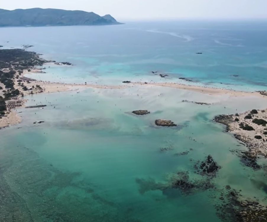 Ελαφονήσι: Το ροζ όνειρο της Κρήτης (βίντεο)