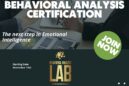 Behavioral Analysis Certificate program: Γίνε πιστοποιημένος ειδικός στην κατανόηση και ερμηνεία της ανθρώπινης συμπεριφοράς