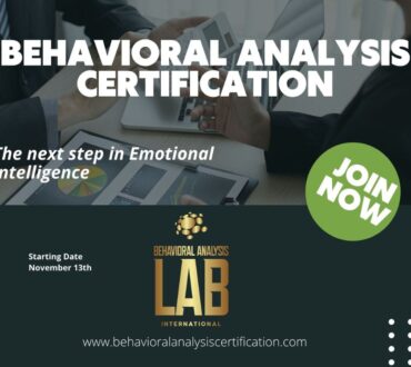 Behavioral Analysis Certificate program: Γίνε πιστοποιημένος ειδικός στην κατανόηση και ερμηνεία της ανθρώπινης συμπεριφοράς