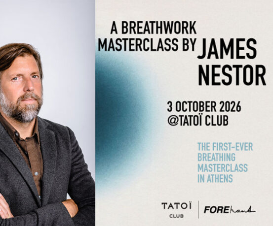 Ο James Nestor στην Αθήνα για ένα αποκλειστικό Breathwork Masterclass
