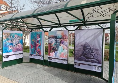 Φλώρινα: Έργα τέχνης κοσμούν τις στάσεις των λεωφορείων