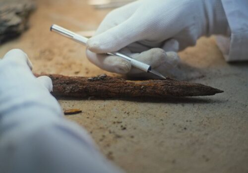 ancient wooden tools